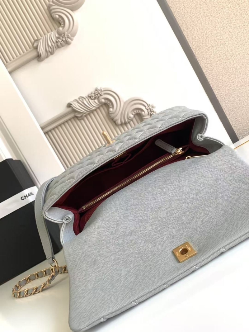 Ch**el top handle bags